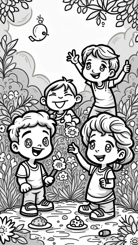 playing coloring pages